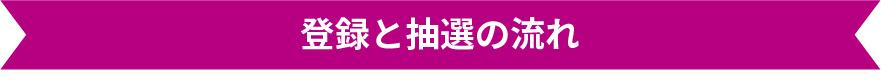 登録と抽選の流れ