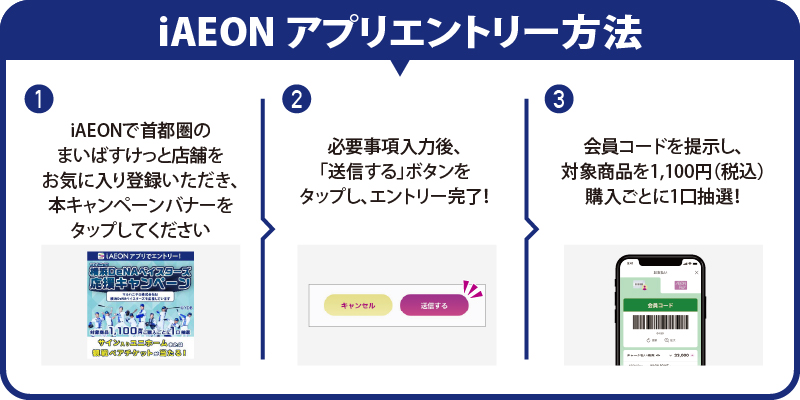 アプリへのエントリー方法