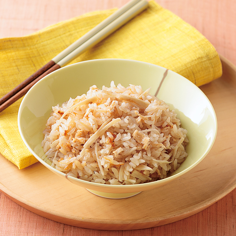 「新しょうがご飯」
